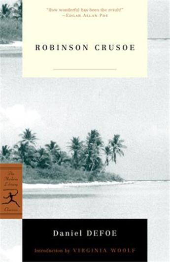 Couverture du livre « Daniel defoe robinson crusoe » de Daniel Defoe aux éditions Random House Us