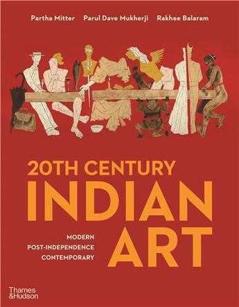 Couverture du livre « 20th century indian art » de Partha Mitter aux éditions Thames & Hudson