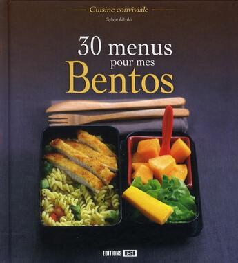Couverture du livre « 30 menus pour mes bentos » de Sylvie Ait-Ali aux éditions Editions Esi