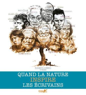 Couverture du livre « Quand la nature inspire les écrivains » de Elisabeth Combres aux éditions Plume De Carotte