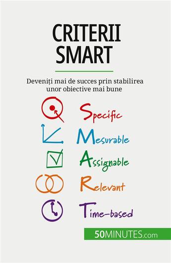 Couverture du livre « Criterii SMART : Deveni?i mai de succes prin stabilirea unor obiective mai bune » de Steffens Guillaume aux éditions 50minutes.com