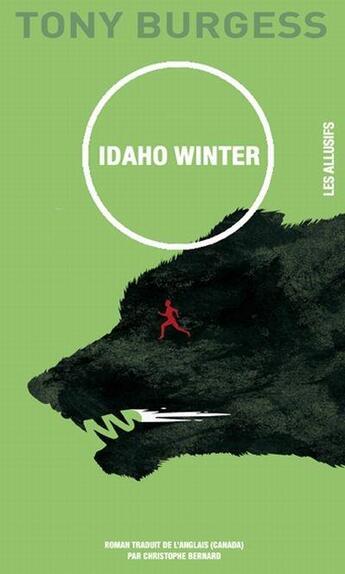 Couverture du livre « Idaho winter » de Tony Burgess aux éditions Les Allusifs