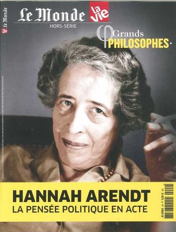 Couverture du livre « La vie/le monde hs n 2 genies de la philosophie hannah arendt - juillet 2018 » de  aux éditions Le Monde Hors-serie