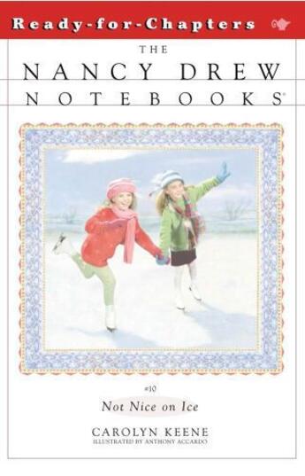 Couverture du livre « Not Nice on Ice » de Carolyn Keene aux éditions Aladdin