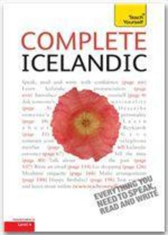 Couverture du livre « Complete Icelandic: Teach Yourself » de Hildur Jónsdóttir aux éditions Teach Yourself