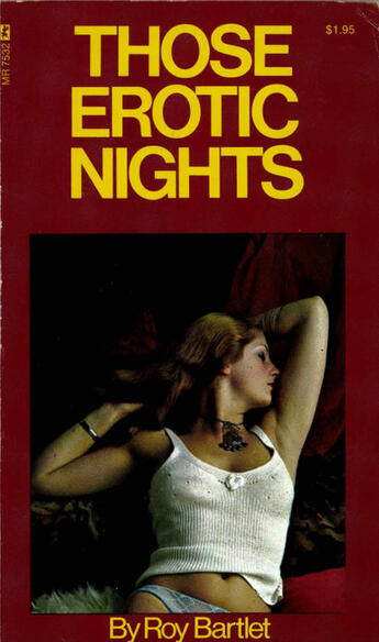 Couverture du livre « Those Erotic Nights » de Roy Bartlett aux éditions Epagine