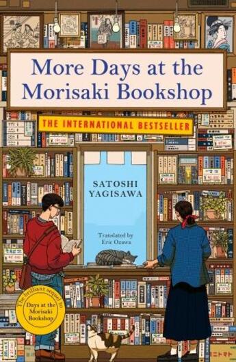 Couverture du livre « MORE DAYS AT THE MORISAKI BOOKSHOP » de Satoshi Yagisawa aux éditions Bonnier Books