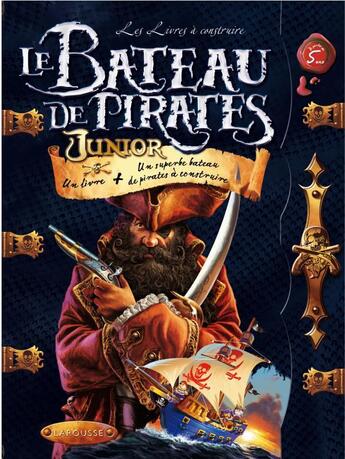 Couverture du livre « Le bateau des pirates junior » de  aux éditions Larousse