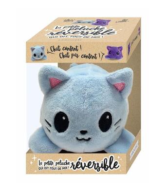 Couverture du livre « La petite peluche réversible qui dit tout de moi ! chat » de  aux éditions Larousse