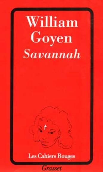 Couverture du livre « Savannah » de Goyen-W aux éditions Grasset