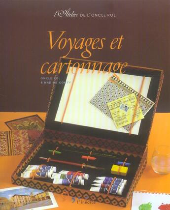 Couverture du livre « Voyages et cartonnage » de  aux éditions L'inedite