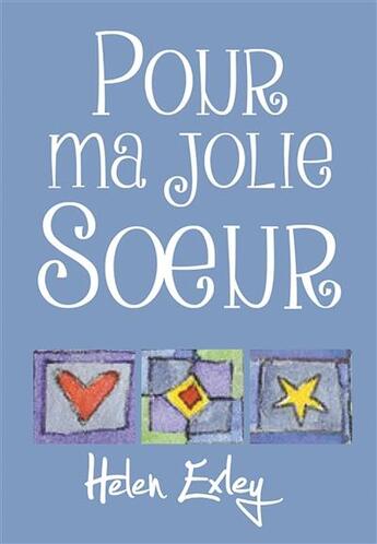 Couverture du livre « Pour ma jolie soeur » de Helen Exley aux éditions Exley