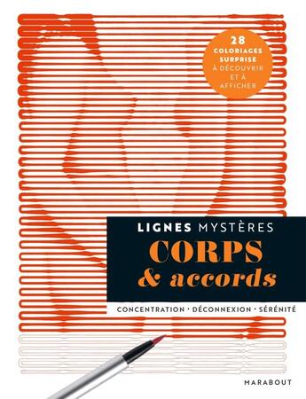 Couverture du livre « Lignes mystères : corps et accords » de Ellise aux éditions Marabout