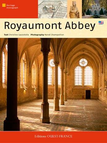 Couverture du livre « Abbaye de royaumont - anglais » de Lapostolle aux éditions Ouest France