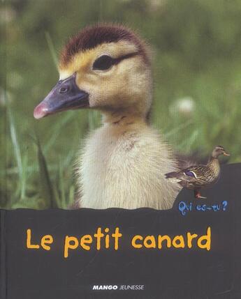 Couverture du livre « Le petit canard » de Anne Royer aux éditions Mango