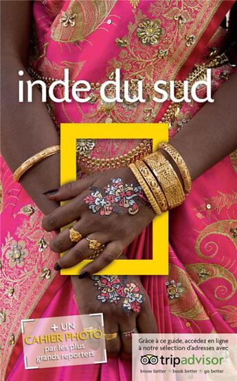 Couverture du livre « Inde du sud » de Nicholson Louise aux éditions National Geographic