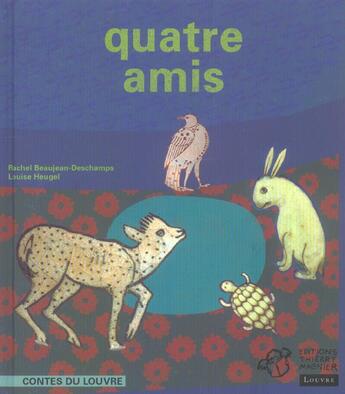 Couverture du livre « Quatre amis » de Beaujean-Deschamps aux éditions Thierry Magnier