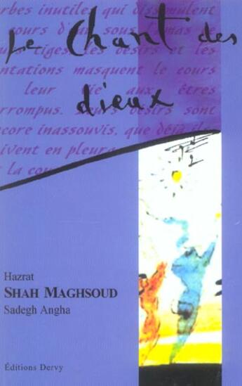 Couverture du livre « Le Chant Des Dieux » de Hazrat Shah Maghsoud aux éditions Dervy