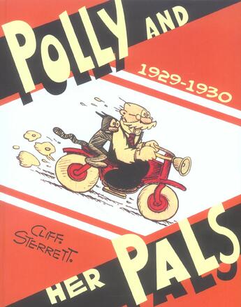 Couverture du livre « Polly and her pals, 1929-30 » de Cliff Sterrett aux éditions Actes Sud