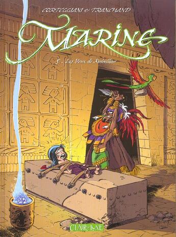 Couverture du livre « Marine t5 - les yeux de kukulkan » de Francois Corteggiani aux éditions Clair De Lune