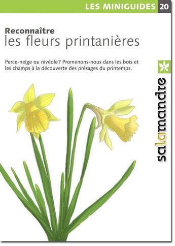 Couverture du livre « Reconnaître les fleurs printanières » de  aux éditions Salamandre