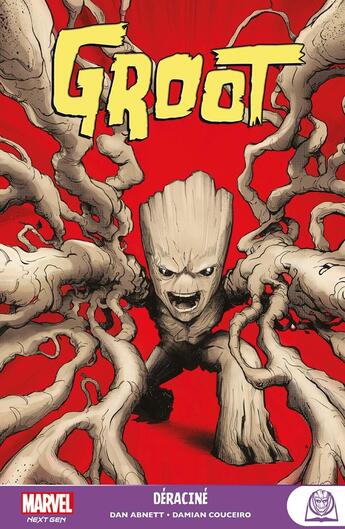 Couverture du livre « Groot : Uprooted » de Damian Couceiro et Dan Abnett aux éditions Panini