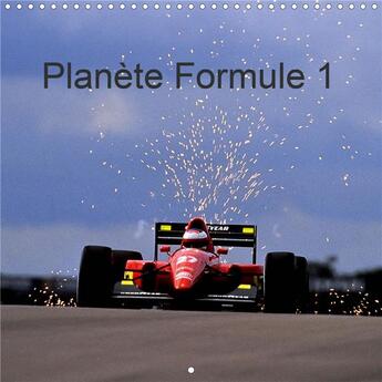 Couverture du livre « Planete formule 1 calendrier mural 2020 300 300 mm square - pour les passionnes neophytes » de Dominique Leroy aux éditions Calvendo