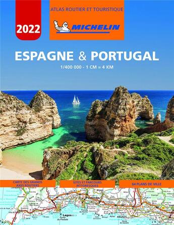 Couverture du livre « Atlas espagne-portugal 2022 » de Collectif Michelin aux éditions Michelin