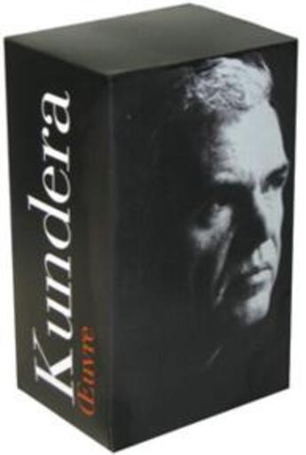 Couverture du livre « Oeuvres Tome 1 et Tome 2 » de Milan Kundera aux éditions Gallimard