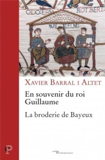 Couverture du livre « En souvenir du roi Guillaume » de Barral I Altet Xavie aux éditions Cerf