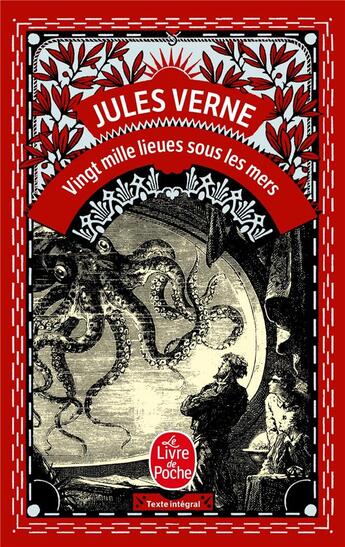 Couverture du livre « Vingt mille lieues sous les mers » de Jules Verne aux éditions Le Livre De Poche