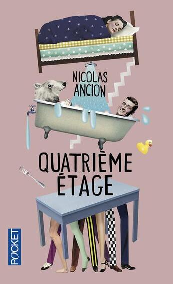 Couverture du livre « Quatrième étage » de Nicolas Ancion aux éditions Pocket
