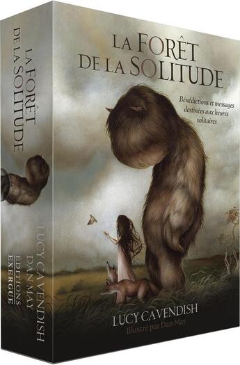 Couverture du livre « La forêt de la solitude : Bénédictions et messages destinés aux heures solitaires » de Lucy Cavendish et Dan May aux éditions Exergue