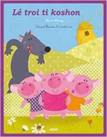 Couverture du livre « Trois petits cochons » de Morey Hoarau aux éditions Auzou