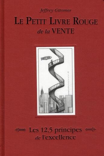 Couverture du livre « Le petit livre rouge de la vente » de Jeffrey Gitomer aux éditions Pearson