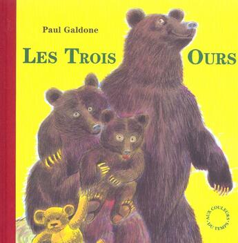 Couverture du livre « Les trois ours » de  aux éditions Circonflexe