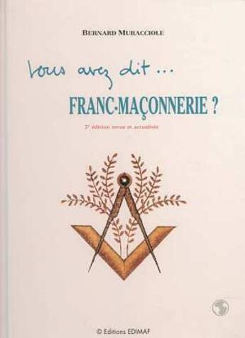 Couverture du livre « Léo Taxil, vrai fumiste et faux frère » de Bernard Muracciole aux éditions Edimaf