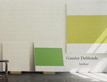 Couverture du livre « Gautier deblonde atelier » de Deblonde Gautier aux éditions Steidl