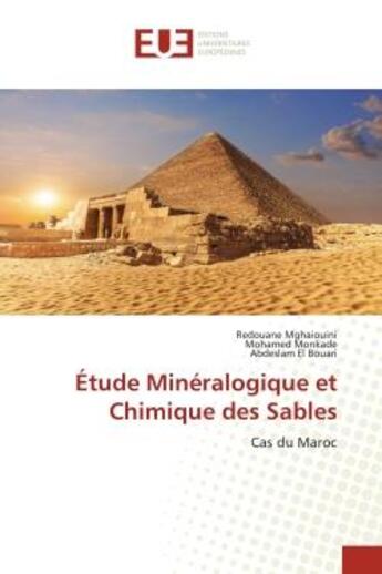 Couverture du livre « Etude mineralogique et chimique des sables - cas du maroc » de Mghaiouini/Monkade aux éditions Editions Universitaires Europeennes