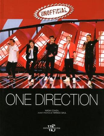 Couverture du livre « One direction » de Nadia Cohen aux éditions White Star