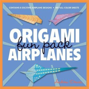 Couverture du livre « Origami airplanes fun pack » de Lafosse aux éditions Tuttle