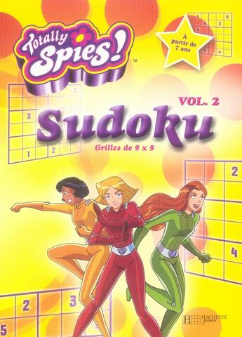 Couverture du livre « Sudoku totally spies t.2 » de  aux éditions Le Livre De Poche Jeunesse