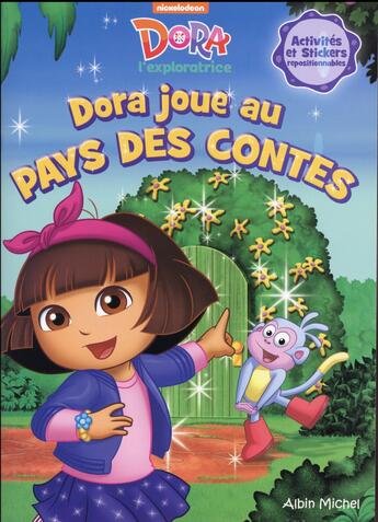 Couverture du livre « Dora joue au pays des contes » de  aux éditions Albin Michel