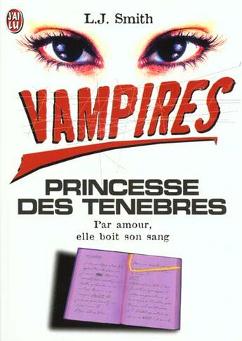 Couverture du livre « Vampire t2 - princesse des tenebres » de L. J. Smith aux éditions J'ai Lu