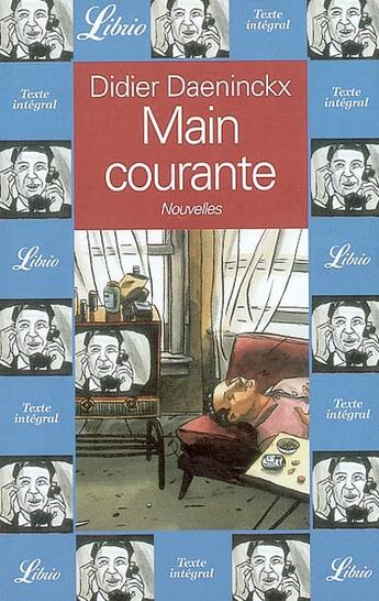 Couverture du livre « Main courante » de Didier Daeninckx aux éditions J'ai Lu