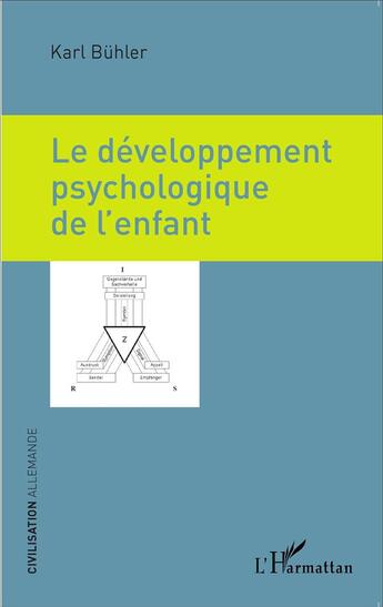 Couverture du livre « Le développement psychologique de l'enfant » de Karl Buhler aux éditions L'harmattan