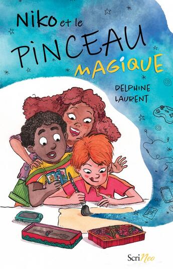 Couverture du livre « Niko et le pinceau magique » de Delphine Laurent et Alice A. Morentorn aux éditions Scrineo