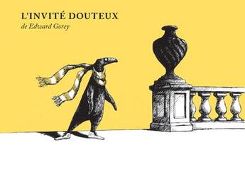 Couverture du livre « L'invité douteux » de Edward Gorey aux éditions Le Tripode