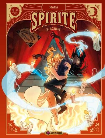 Couverture du livre « Spirite Tome 3 : Échos » de Mara aux éditions Drakoo