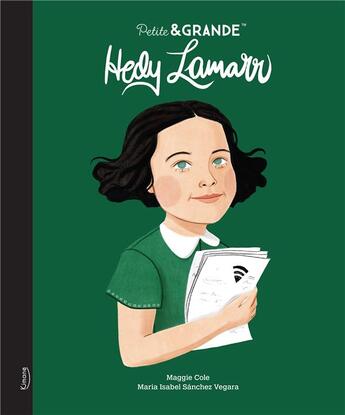 Couverture du livre « Petite & grande - hedy lamarr » de  aux éditions Kimane